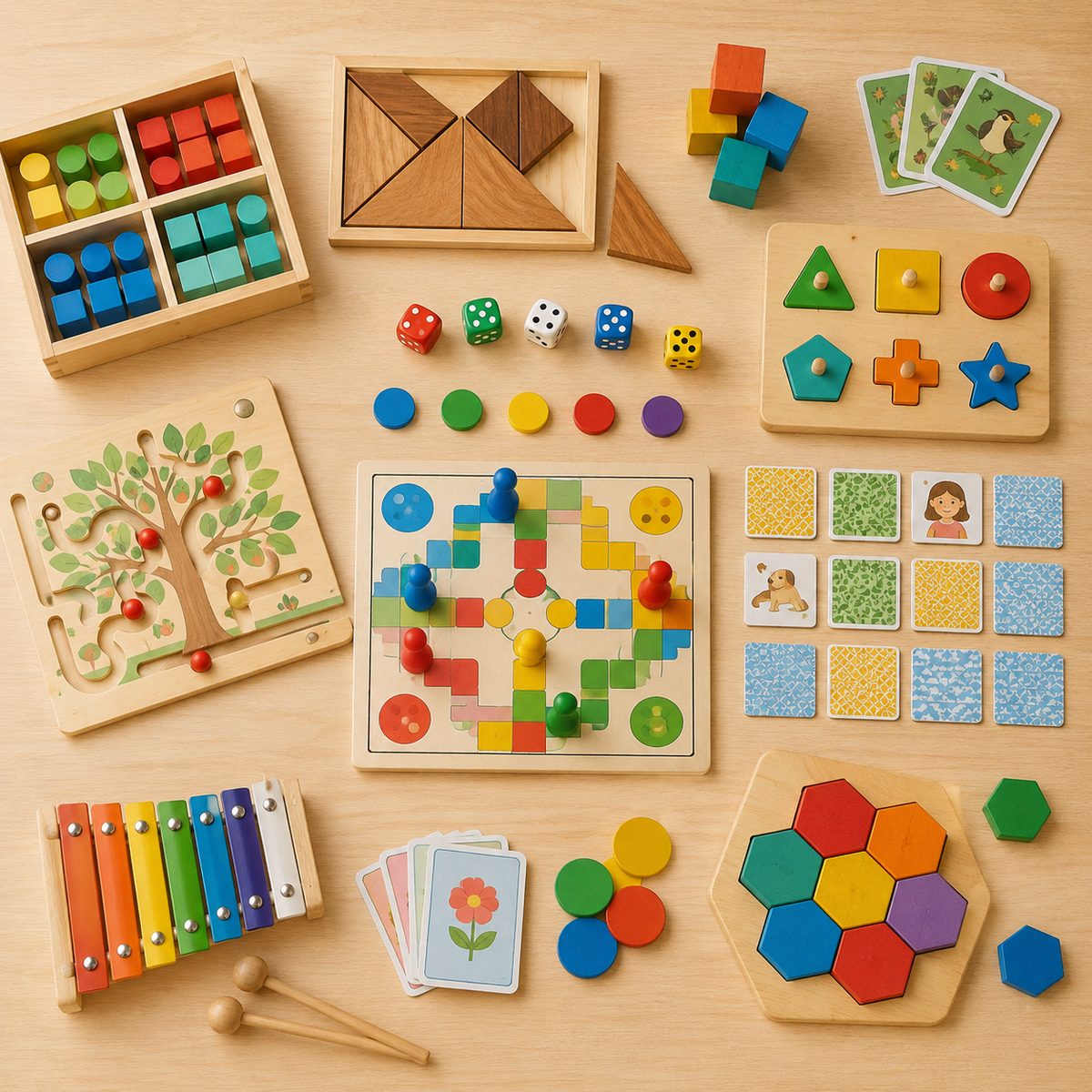 Materiais e jogos educativos do Viluiks